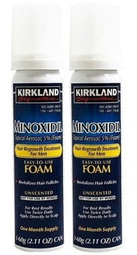 Minoxidil spray